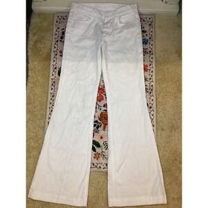 7 For All Mankind White‎ Bootcut Flare Jeans Women Size 29 Style S374S Ginger